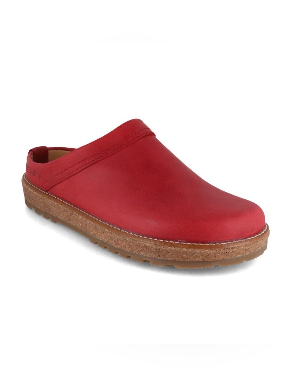 Haflinger Women’s Red Leather Travel Classic Clogs